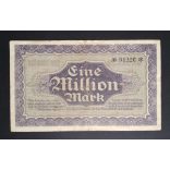 Germany 1 Million Mark 1923 F Dresden