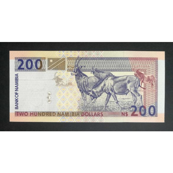 Namíbia 200 Dollars 1996 Unc