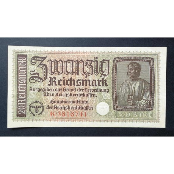 Germany 20 Reichsmark 1940-45 VF