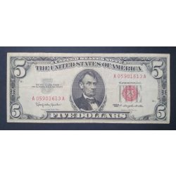 USA 5 Dollars 1963 F+