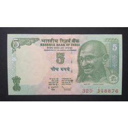 India 5 Rupees 2011 UNC 