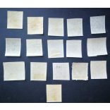 Hungary from 1874 newspaper stamp 16 pcs. * MH