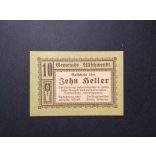 Austria 10 Heller 1920 Unc Altschwendt