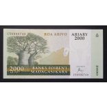 Madagaszkár 2000 Ariary 2015 UNC
