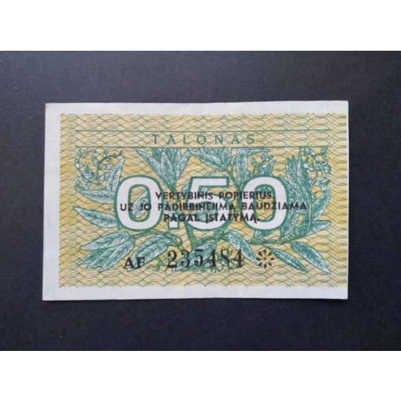 Litvánia 0,50 Talonas 1991 VF