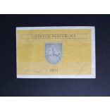 Lithuania 0.50 Talonas 1991 VF
