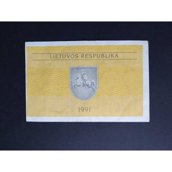 Lithuania 0.50 Talonas 1991 VF