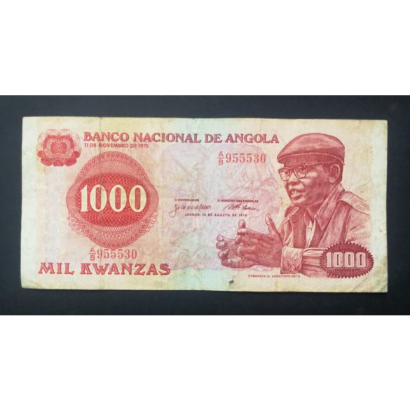 Angola 1000 Kwanzas 1975 F 