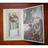 Hungary 2000 Forint 2000 UNC - in souvenir packaging