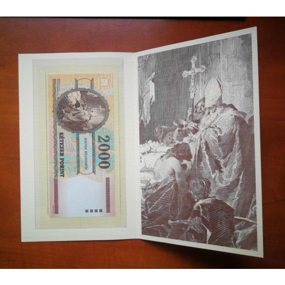 Hungary 2000 Forint 2000 UNC - in souvenir packaging