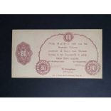 Austria 80 Heller 1920 Aunc Rodaun