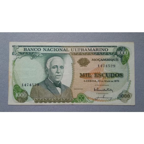 Mozambik 1000 Escudos 1972 F