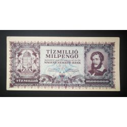 Hungary 10 million Milpengő 1946 VF+