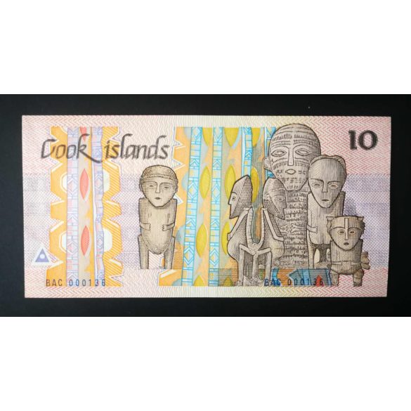 Cook Islands 10 Dollars 1987 aUNC+