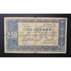 Hollandia 2,50 Gulden 1938 VG