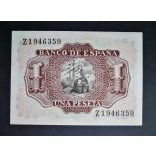 Spain 1 Peseta 1953 UNC