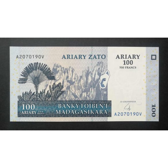 Madagaszkár 100 Ariary/500 Francs 2004 UNC