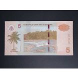 Suriname 5 Dollars 2012 Unc