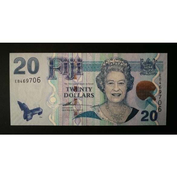 Fiji 20 Dollars 2007 UNC