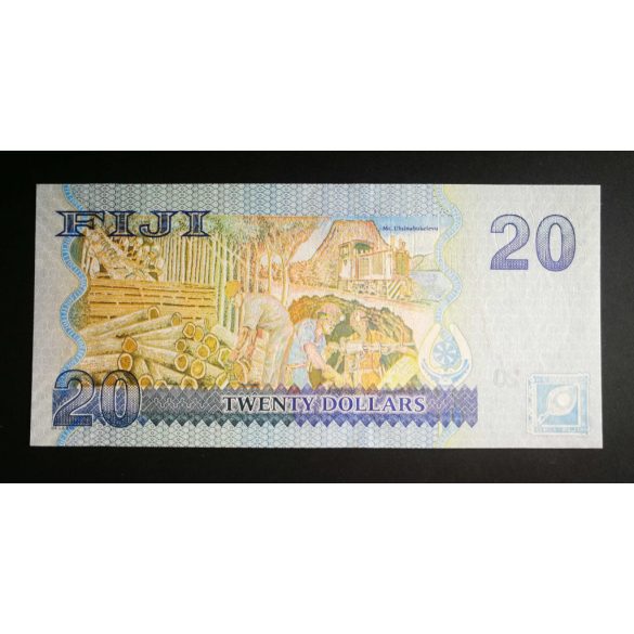 Fiji 20 Dollars 2007 UNC