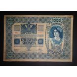 Austria-Hungary 1000 Koruna 1902 F+