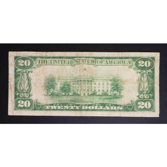 USA 20 Dollars 1928 Gold Certificate F