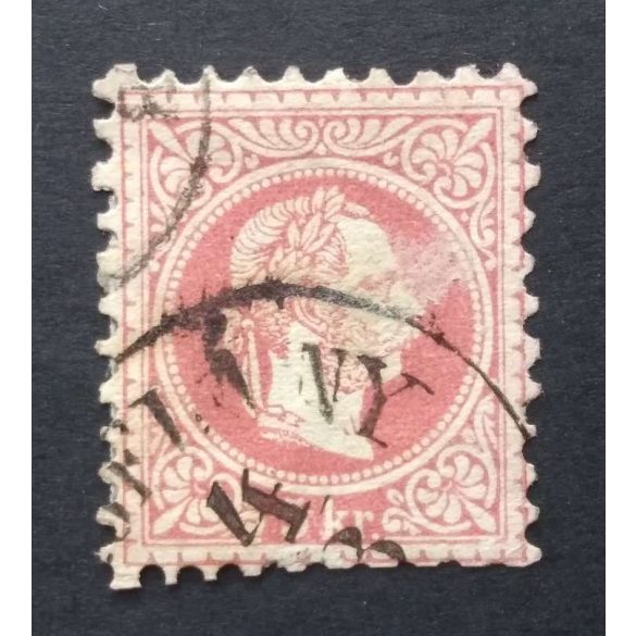 Austria used in Hungary 1867 5 kr. NAGY HŐFLÁNY I