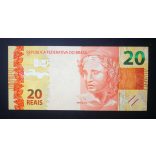 Brazil 20 Reais 2010 Unc