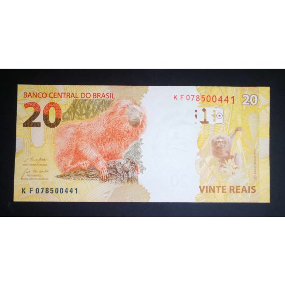 Brazil 20 Reais 2010 Unc