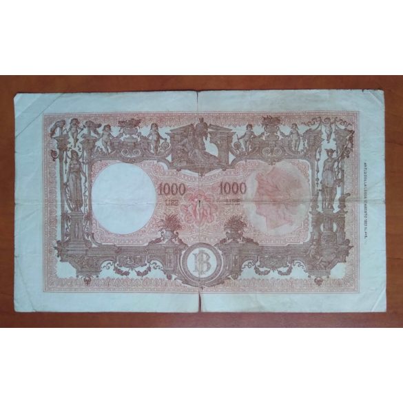 Italy 1000 Lire 1943 VG+