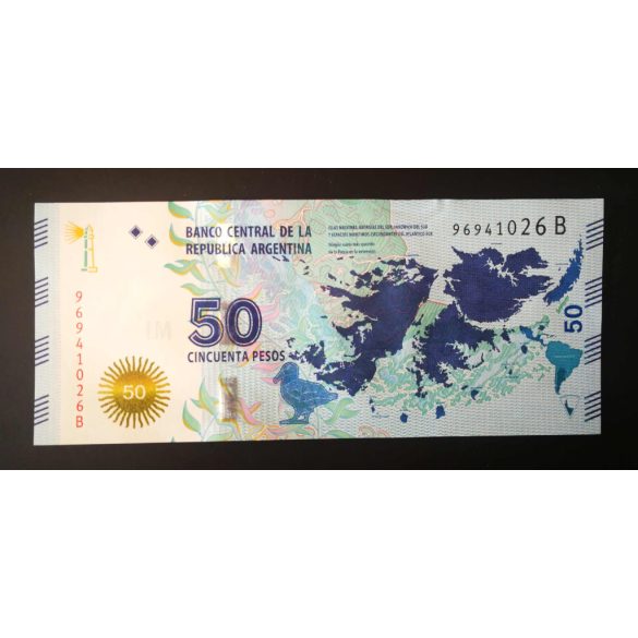 Argentina 50 Pesos 2015 UNC