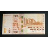 Malawi 2000 Kwacha 2021 UNC