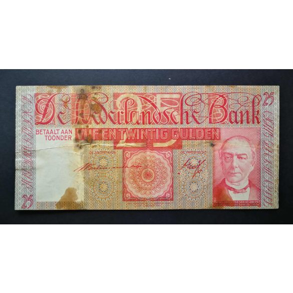 Hollandia 25 Gulden 1941 VG