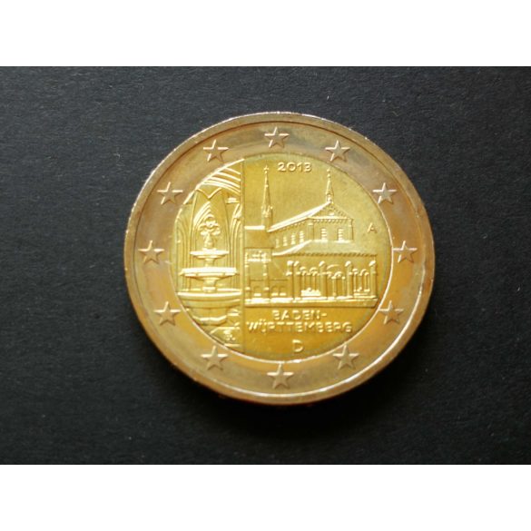 Németország 2 Euro 2013 Baden-Württemberg A AUNC+