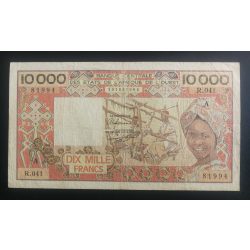   Nyugat-afrikai Államok Elefántcsontpart 10000 Francs 1990 F