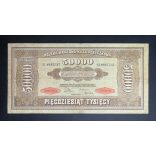 Poland 50000 Marek 1922 F