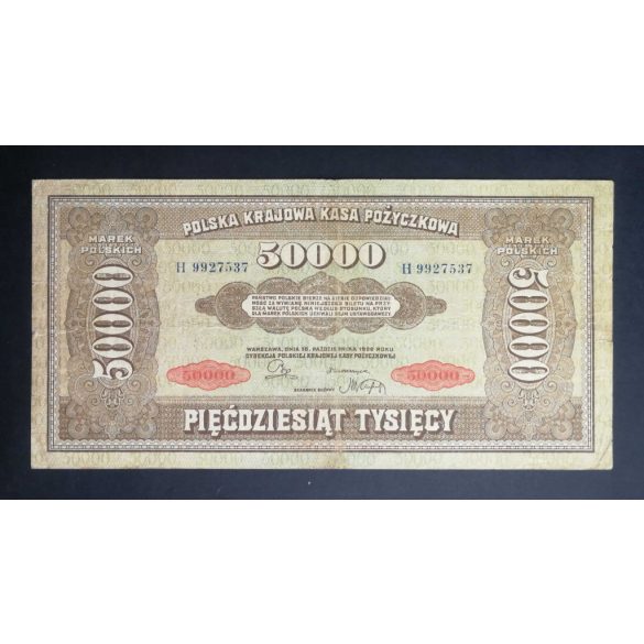 Poland 50000 Marek 1922 F