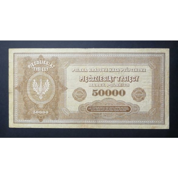 Poland 50000 Marek 1922 F