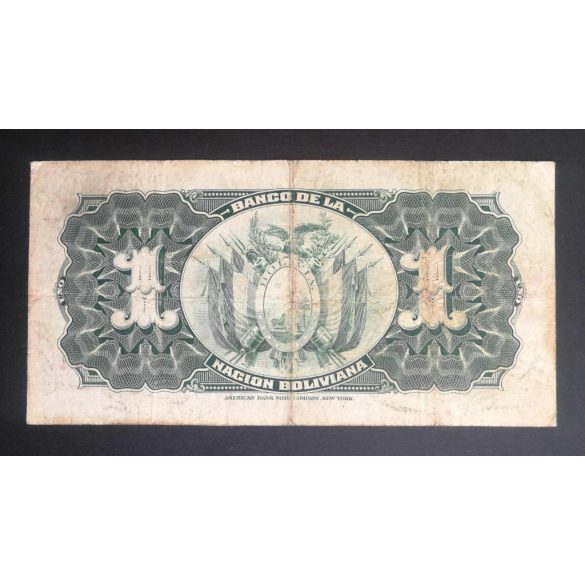 Bolivia 1 Boliviano 1911 F