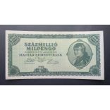 Hungary 100 million Milpengő 1946 XF