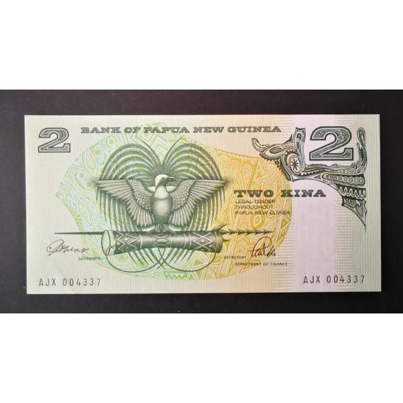 Papua New Guinea 2 Kina 1989 UNC