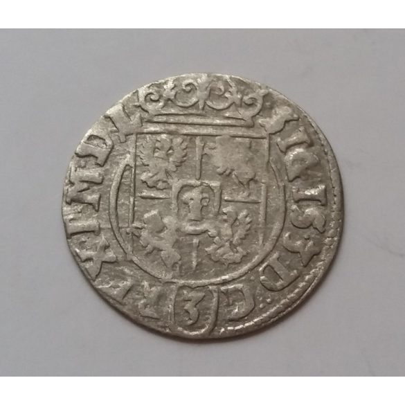 Lengyelország Sigismund 3 Polker 1625 1,0 g ezüst