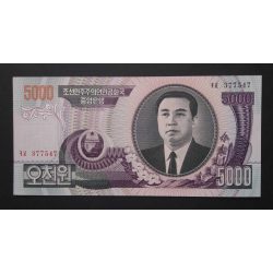 Észak-Korea 5000 Won 2006 UNC