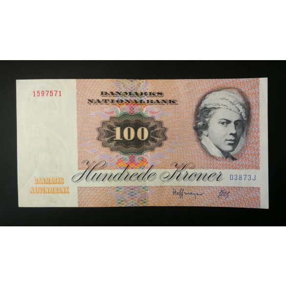 Denmark 100 Kroner 1987 VF+