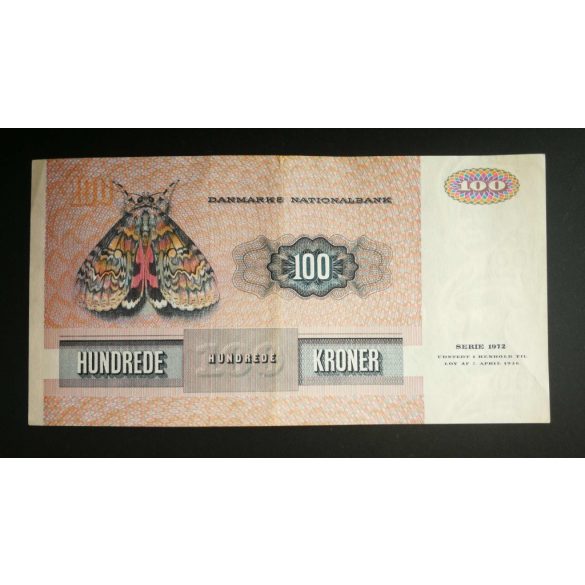 Denmark 100 Kroner 1987 VF+