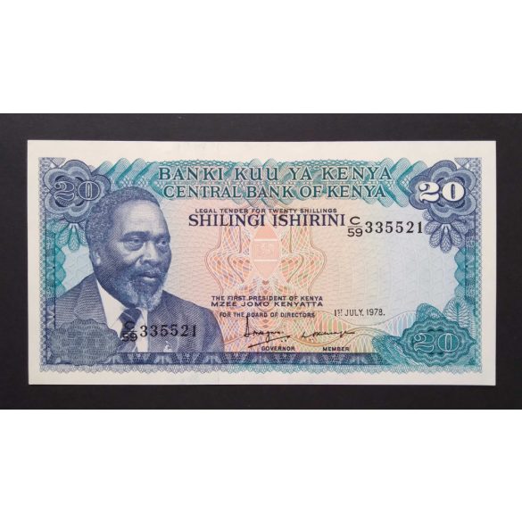 Kenya 20 Shillings 1978 UNC 