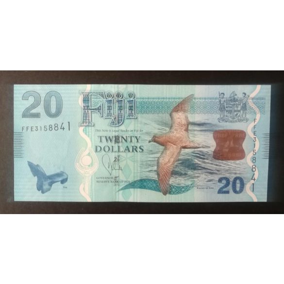 Fiji 20 Dollars 2012 UNC