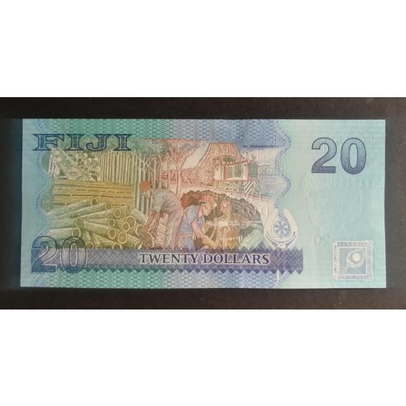 Fiji 20 Dollars 2012 UNC