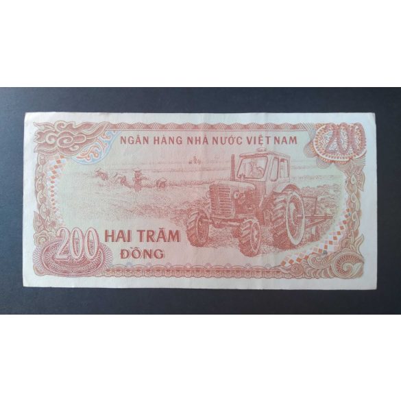 Vietnám 200 Dong 1987 F 