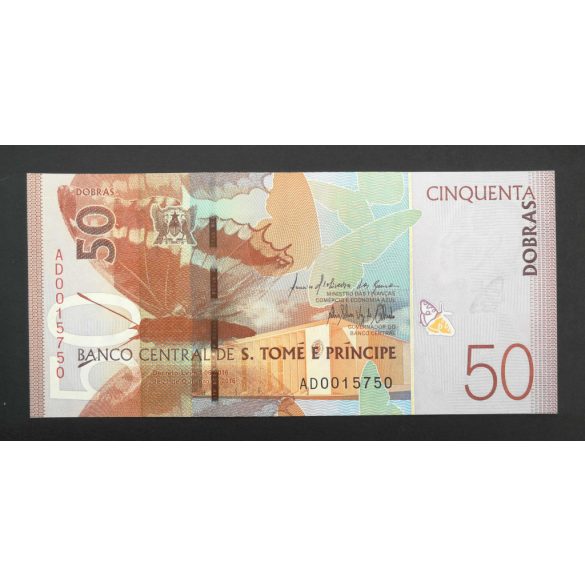 Sao Tome and Principe 50 Dobras 2016 UNC